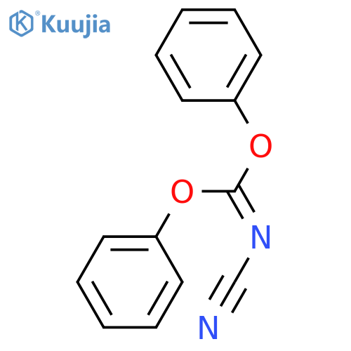 Diphenyl N-cyanocarbonimidate structure