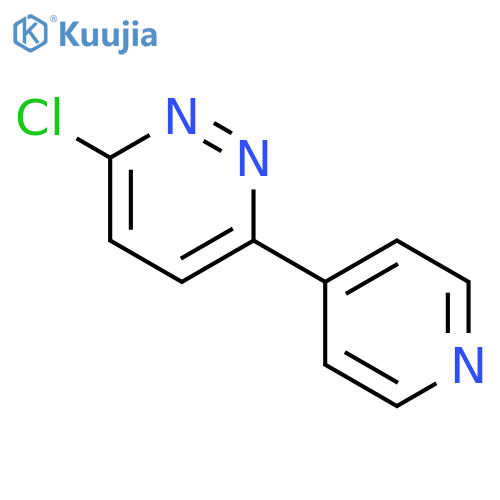 3-chloro-6-(pyridin-4-yl)pyridazine structure