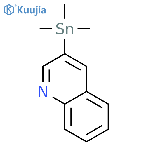 3-trimethylstannyl-quinoline structure