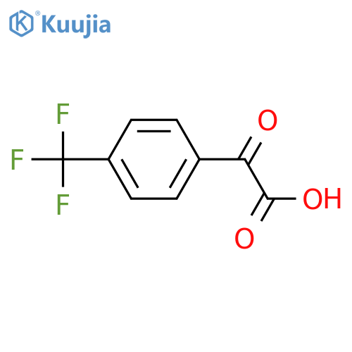 4-(Trifluoromethyl)phenylglyoxylic acid structure