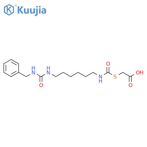 13-Thia-2,4,11-triazapentadecan-15-oic acid, 3,12-dioxo-1-phenyl- structure