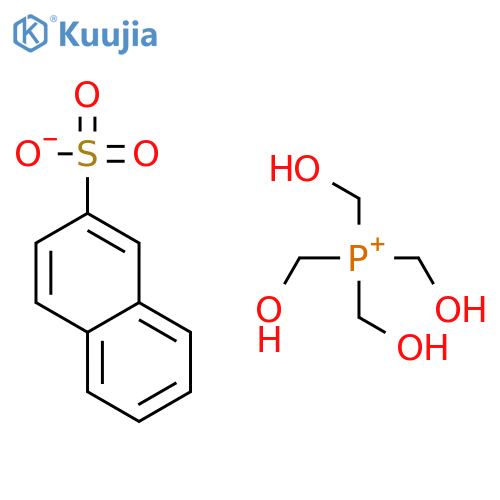 Phosphonium, tetrakis(hydroxymethyl)-, 2-naphthalenesulfonate (salt) structure