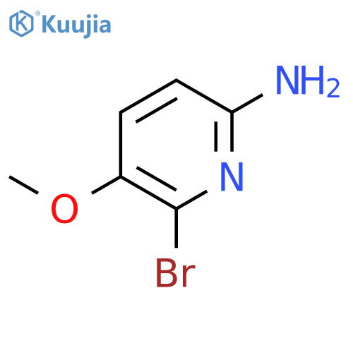 6-Bromo-5-methoxypyridin-2-amine structure