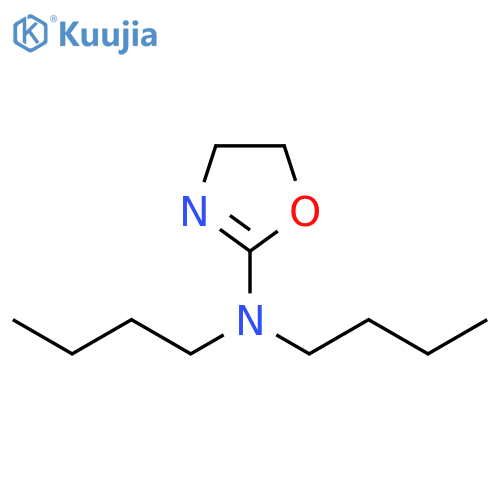 2-Oxazolamine, N,N-dibutyl-4,5-dihydro- structure