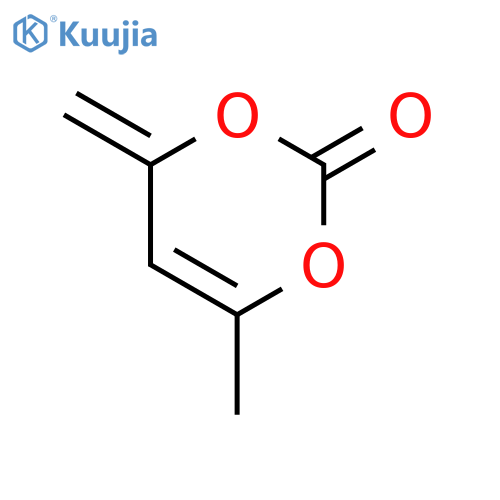 4H-1,3-DIOXIN-2-ONE, 6-METHYL-4-METHYLENE- structure