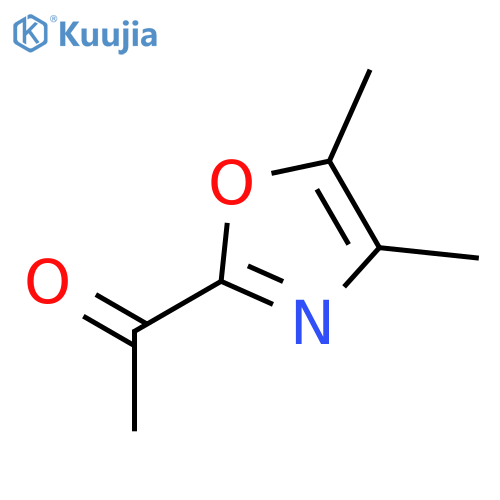 1-(dimethyl-1,3-oxazol-2-yl)ethan-1-one structure