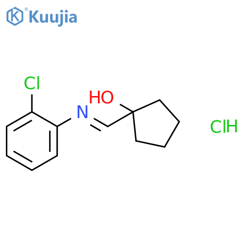 1-(2-Chlorophenyl)(imino)methylcyclopentanol Hydrochloride structure