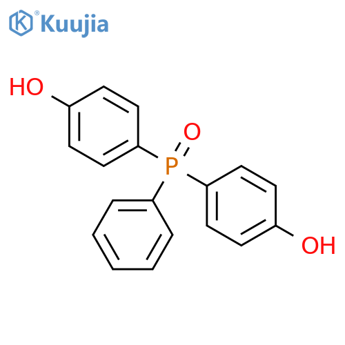 BIS(4-HYDROXYPHENYL)PHENYLPHOSPHINE OXIDE structure