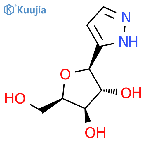 D-XYLITOL, 1,4-ANHYDRO-1-C-1H-PYRAZOL-3-YL-, (S)- structure