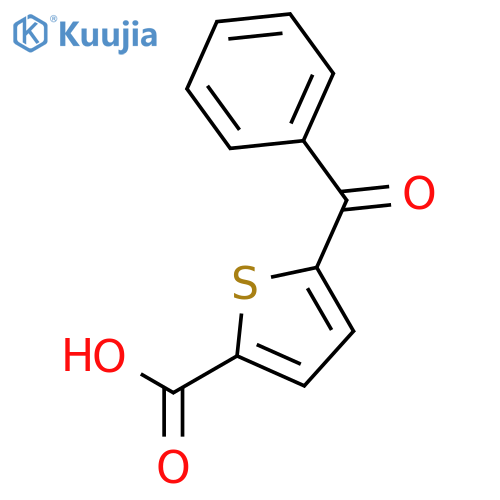 5-benzoyl-2-Thiophenecarboxylic acid structure