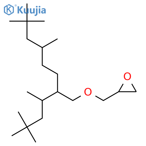 OXIRANE, [[[5,7,7-TRIMETHYL-2-(1,3,3-TRIMETHYLBUTYL)OCTYL]OXY]METHYL]- structure