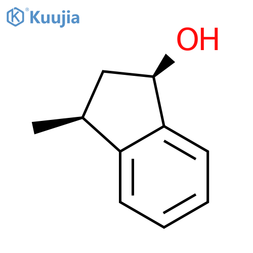 1H-Inden-1-ol, 2,3-dihydro-3-methyl-, (1R,3S)-rel- structure