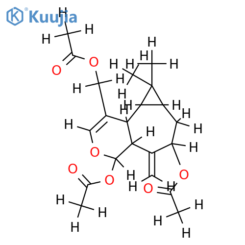 (+)-9alpha-acetoxyovalifoliene structure