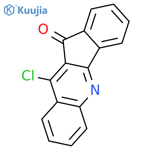 11H-Indeno[1,2-b]quinolin-11-one, 10-chloro- structure