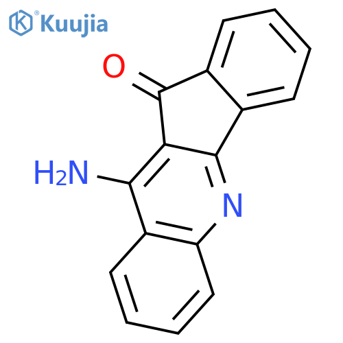 11H-INDENO[1,2-B]QUINOLIN-11-ONE, 10-AMINO- structure