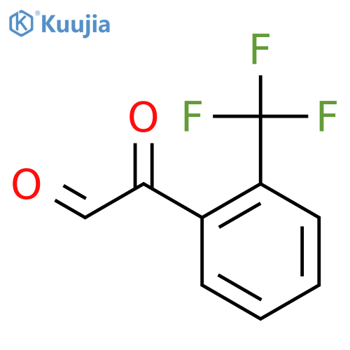 2-Oxo-2-[2-(trifluoromethyl)phenyl]acetaldehyde structure