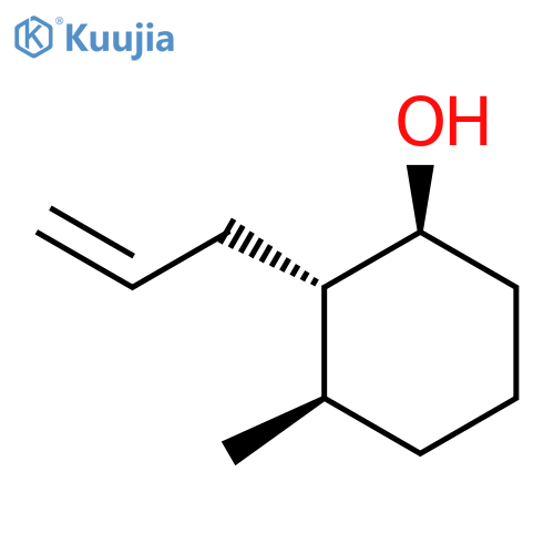 Cyclohexanol,3-methyl-2-(2-propen-1-yl)-, (1S,2S,3R)- structure