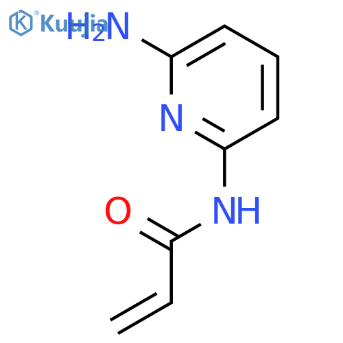 2-PROPENAMIDE, N-(6-AMINO-2-PYRIDINYL)- structure