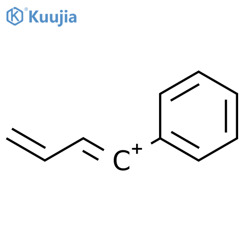 1,3-BUTADIENYLIUM, 1-PHENYL- structure