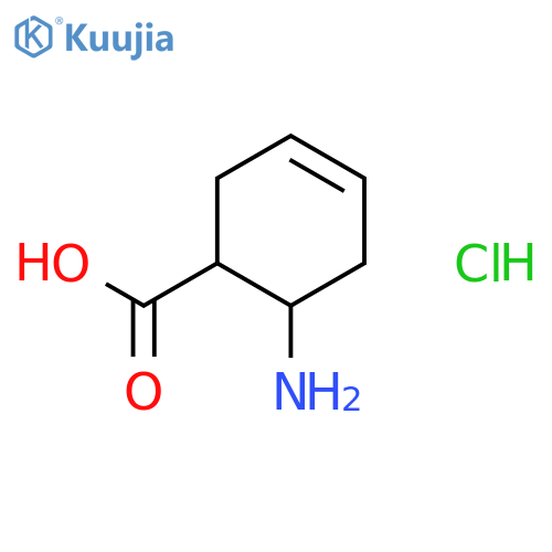 (1s,2r)-(-)-2-amino-1-cyclohex-4-enecarboxylic Acid Hydrochloride structure