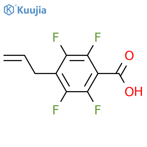 4-Allyl-2,3,5,6-tetrafluorobenzoic acid structure