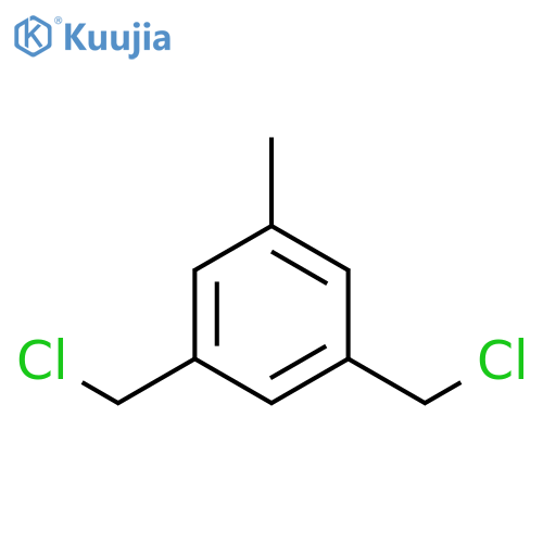 BENZENE, 1,3-BIS(CHLOROMETHYL)-5-METHYL- structure