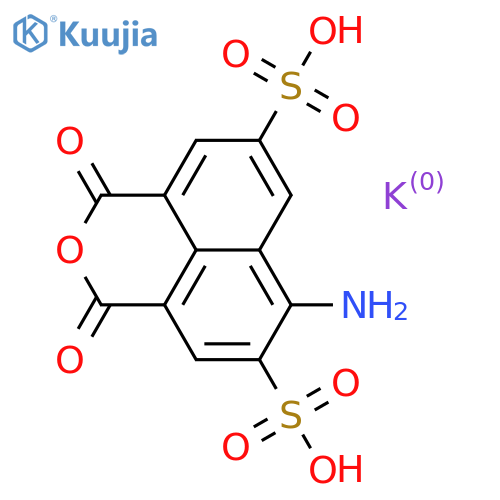 4-Amino-3,6-disulfo-1,8-naphthalic Anhydride Dipotassium Salt structure