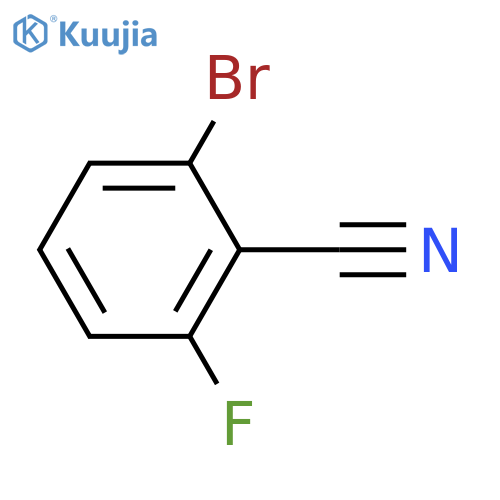 2-Bromo-6-fluorobenzonitrile structure