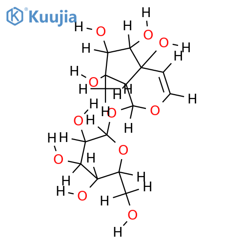 7-alpha(OH) harpagide structure