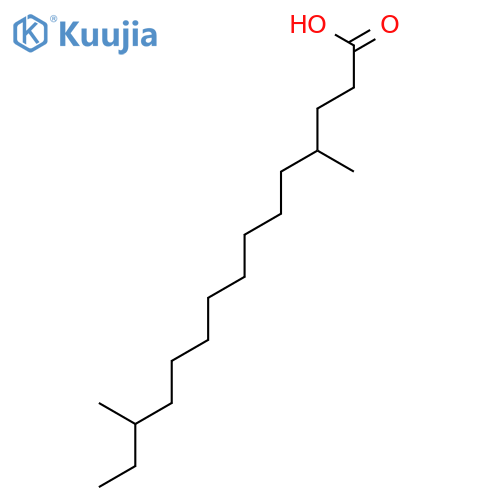 PENTADECANOIC ACID, 4,13-DIMETHYL- structure