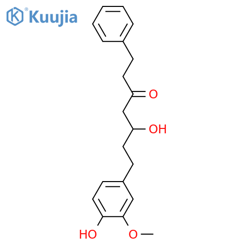 5-Hydroxy-7-(4''-hydroxy-3''-methoxyphenyl)-1-phenyl-3-heptanone structure