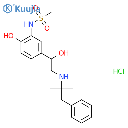 Zinterol hydrochloride structure
