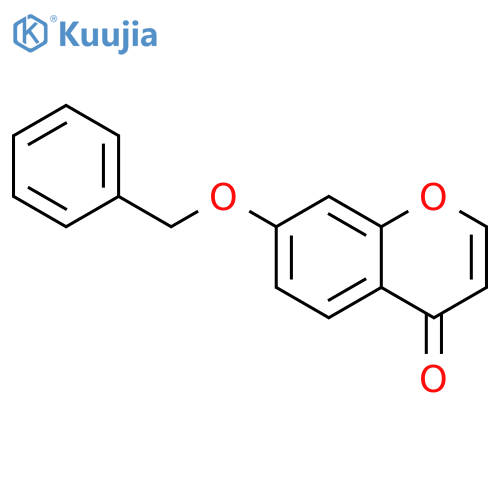 4H-1-Benzopyran-4-one, 7-(phenylmethoxy)- structure