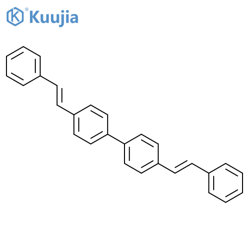 1,1'-Biphenyl, 4,4'-bis[(1E)-2-phenylethenyl]- structure