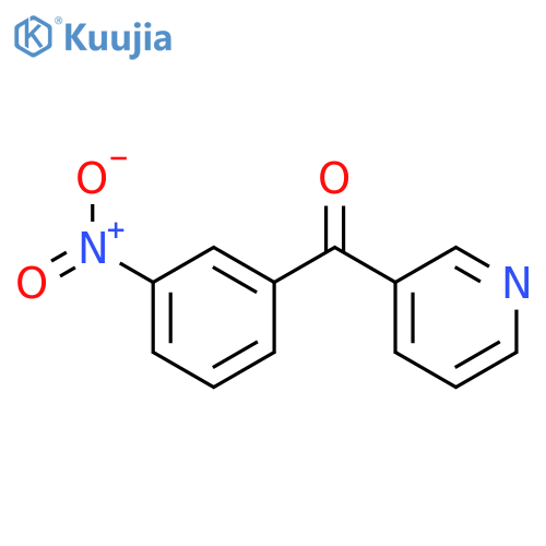 Methanone, (3-nitrophenyl)-3-pyridinyl- structure