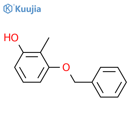 3-(Benzyloxy)-2-methylphenol structure