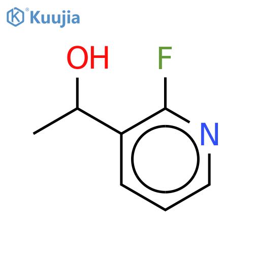 1-(2-Fluoropyridin-3-yl)ethanol structure