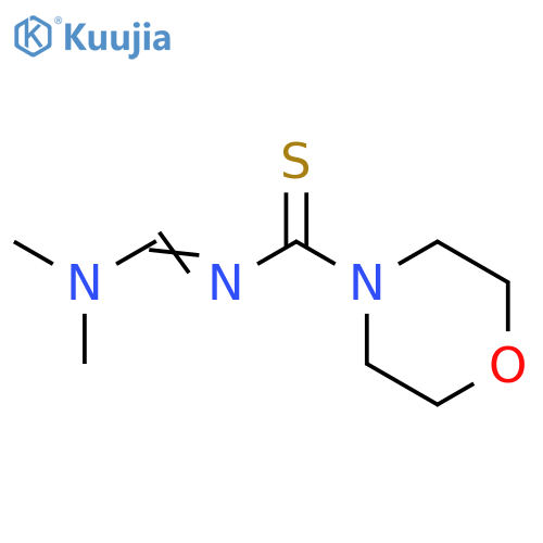 4-Morpholinecarbothioamide, N-[(dimethylamino)methylene]- structure