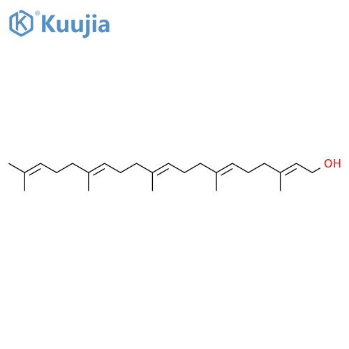 2,6,10,14,18-Eicosapentaen-1-ol,3,7,11,15,19-pentamethyl- structure