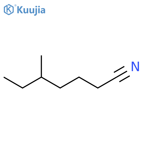 Heptanenitrile, 5-methyl- structure