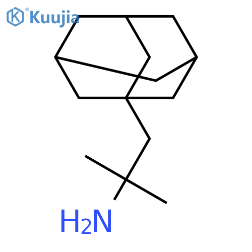 1-(adamantan-1-yl)-2-methylpropan-2-amine structure