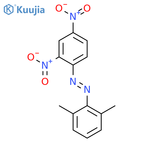 Diazene, (2,6-dimethylphenyl)(2,4-dinitrophenyl)- structure