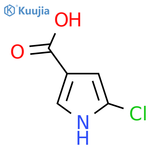 5-Chloro-1H-pyrrole-3-carboxylic acid structure