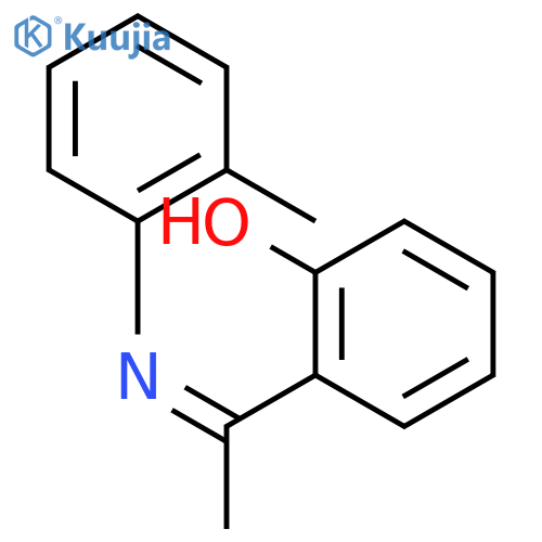 Phenol, 2-[1-[(2-methylphenyl)imino]ethyl]- structure