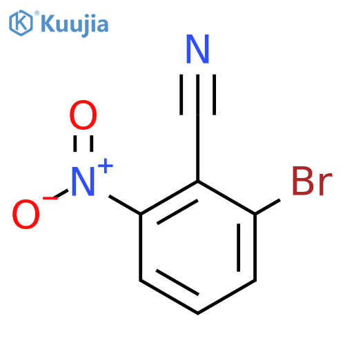 2-Bromo-6-nitrobenzonitrile structure