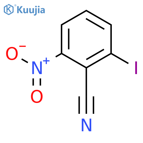 2-Iodo-6-nitrobenzonitrile structure