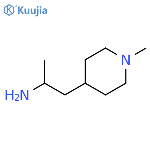 4-Piperidineethanamine,a,1-dimethyl- structure