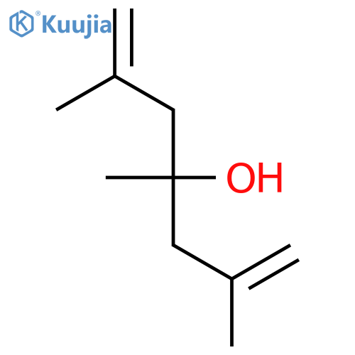 2,4,6-Trimethyl-1,6-heptadien-4-ol structure