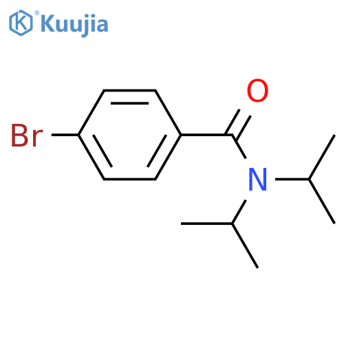 N-Diisopropyl 4-bromobenzamide structure