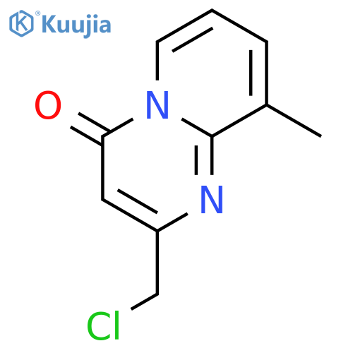 2-(chloromethyl)-9-methyl-4H-pyrido1,2-apyrimidin-4-one structure